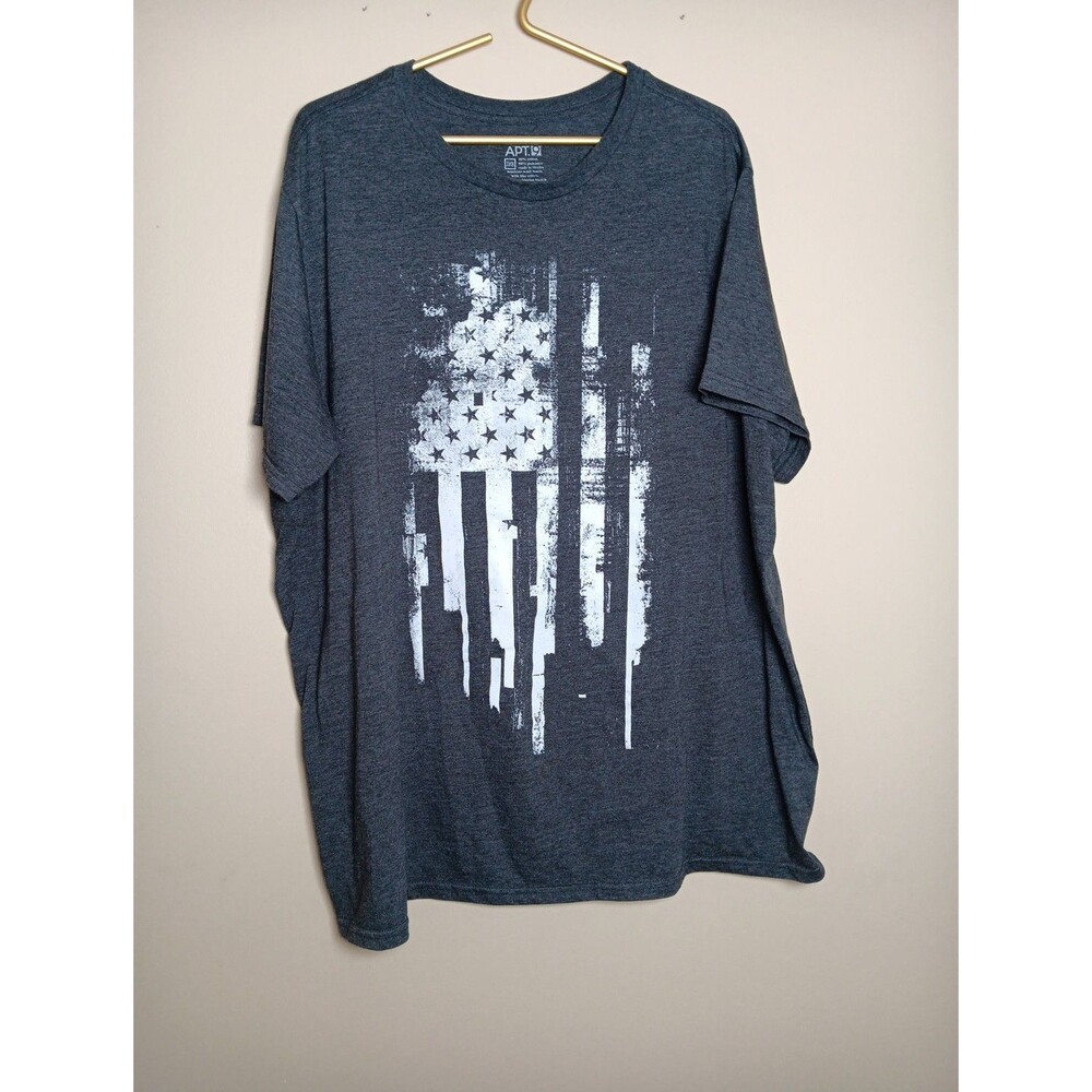 Apt 9 3XB Distressed Flag Shirt
